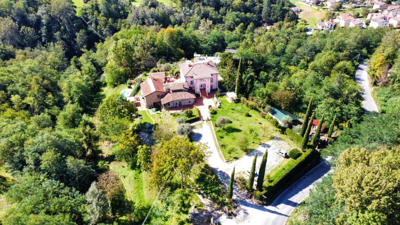 Villa Belvedere Pieve Fosciana Exterior photo
